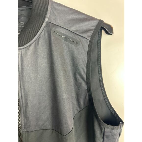 Under Armour UA Unstoppable Gore Tex Windstopper Vest Fitted Full Zip Mens Large - Picture 3 of 10